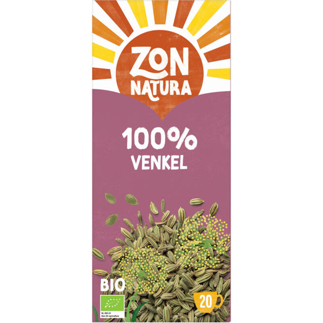 Zonnatura 100% venkel Herbal Infusion 28g