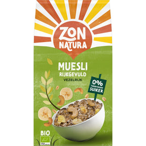 Zonnatura Muesli rijkgevuld 475g