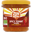 Zonnatura Spicy Tomato spread 72% Vegetable 135g