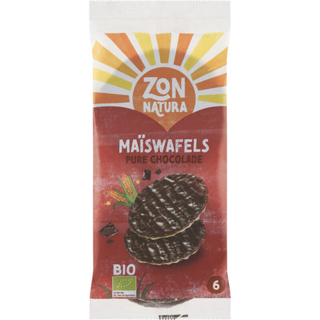 Zonnatura Maiswafel Chocolate Dark 75g