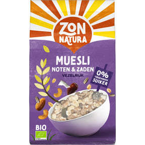 Zonnatura Muesli with Nuts & Seeds 375g