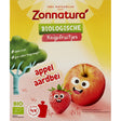 Zonnatura Fruit Purée Pouch Apple Strawberry bio 340g