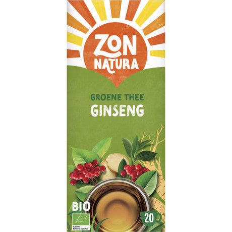Zonnatura Green Tea ginseng 36g
