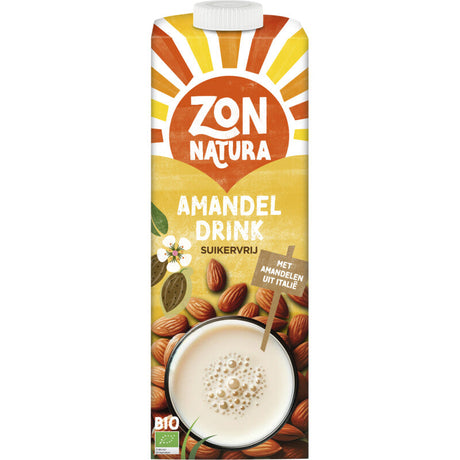 Zonnatura Almond Drink Unsweetened 1l