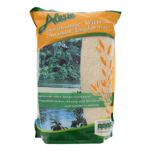 Alesie Surinamese White Rice, 4.5kg