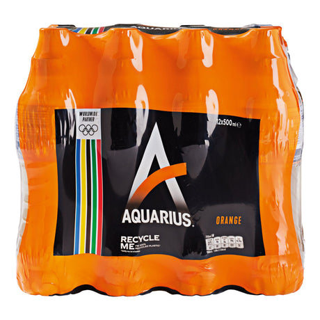Aquarius Sport Drink Orange 12x500ml - Worldwide Delivery - Order Online