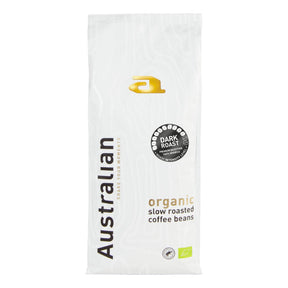 Australian Organic Coffee Beans Dark Roast, 1kg