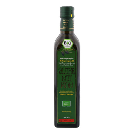 Authentikon Biological Olive Oil Extra Virgin - Worldwide Delivery - Order Online