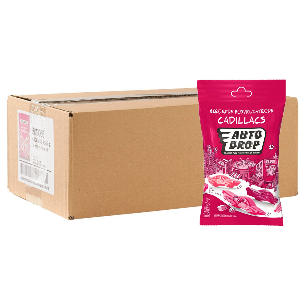 Autodrop Fruitgom Snackpack 16x85G - Worldwide Delivery - Order Online