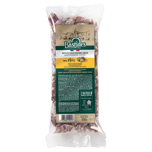 Bastides Mini Salami with Walnuts - Worldwide Delivery - Order Online
