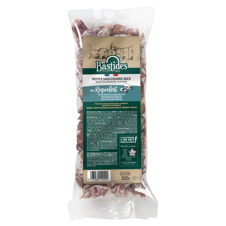 Bastides Mini Salami with Roquefort Sausage snack, 500g