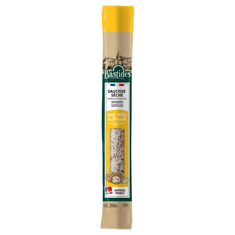 Bastides Extra Dry Sausage with Périgord Walnuts - Worldwide Delivery - Order Online
