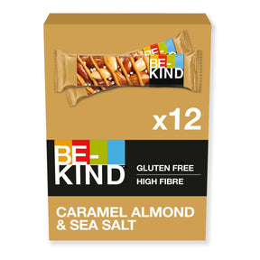 Be-Kind Energy Bar Karamel-Almond Sea Salt 12x40G - Worldwide Delivery - Order Online