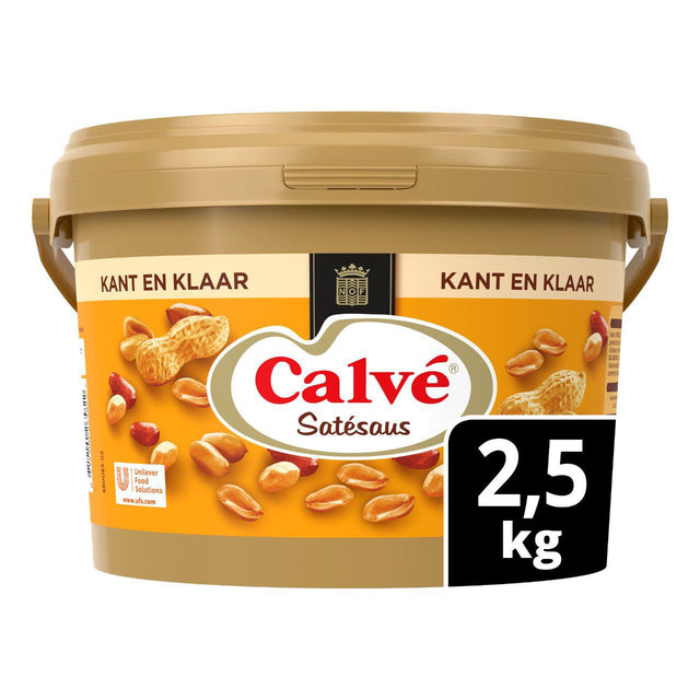 Calvé Saté Sauce Ready-Made, 2.5g