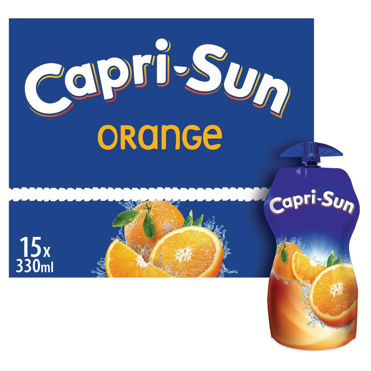 Capri-Sun Orange 15x330ml - Worldwide Delivery - Order Online