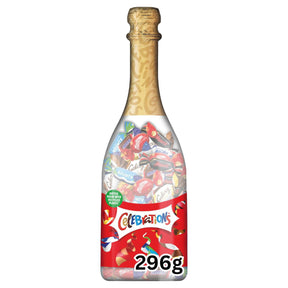 Celebrations Chocolate Range In Champagne Bottle - Worldwide Delivery - Order Online
