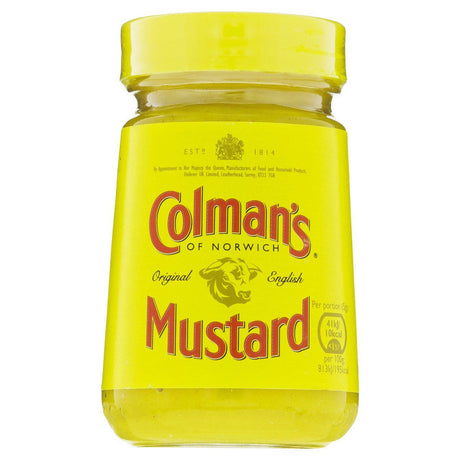Colman's English Mustard Sauce - Worldwide Delivery - Order Online