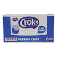 Croky Chips Bell Pepper, Vegetarian-Vegan-Gluten-Free-Lactose-Free 12x100G - Worldwide Delivery - Order Online