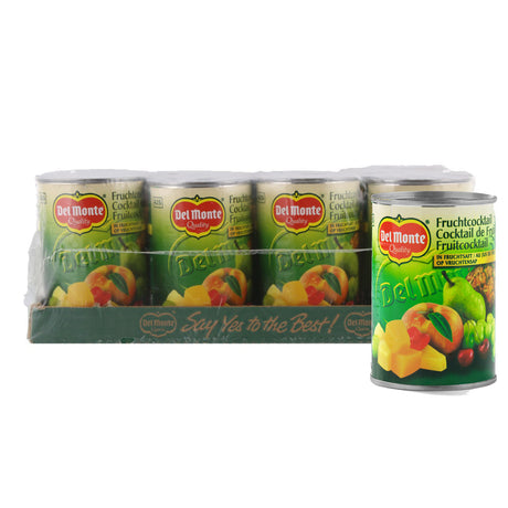Del Monte Fruit Cocktail On Fruit Juice 12x415G - Worldwide Delivery - Order Online