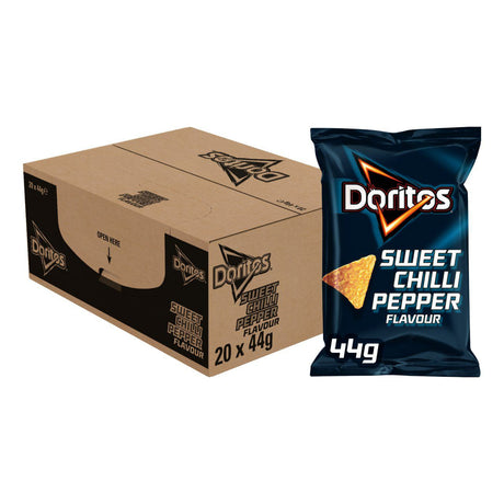 Doritos Sweet Chilli Pepper Tortilla Chips 20x44G - Worldwide Delivery - Order Online