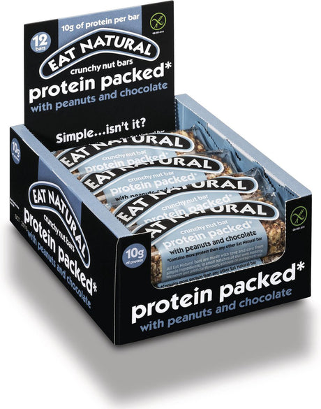 Eat Natural Bar Crunchy Nut Bars 12x45G - Worldwide Delivery - Order Online
