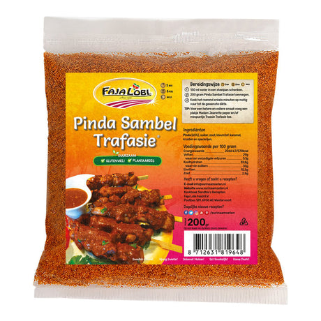 Faja Lobi Satésausmix Sambel Trafasie - Worldwide Delivery - Order Online