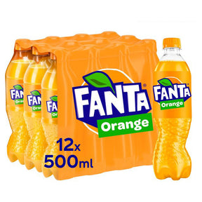 Fanta Orange 12x500ml - Worldwide Delivery - Order Online