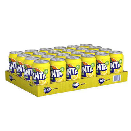 Fanta Lemon Sugarfree 24x330ml - Worldwide Delivery - Order Online