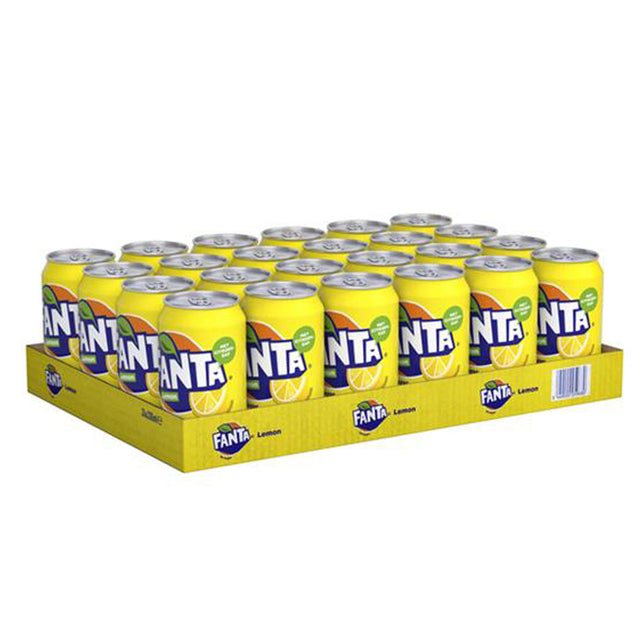 Fanta Lemon Sugarfree 24x330ml - Worldwide Delivery - Order Online