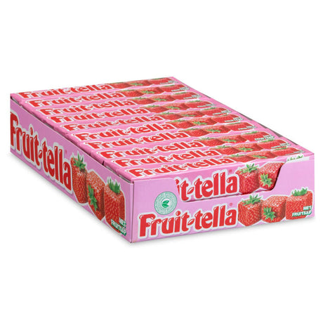 Fruitella Strawberry Flavors From Nature 20x41G - Worldwide Delivery - Order Online