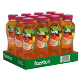 Fuze Tea Black Tea Peach-Hibiscus 12x400ml - Worldwide Delivery - Order Online