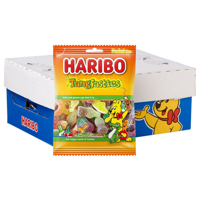 Haribo Fruit Gum Tangfastics 28x75G - Worldwide Delivery - Order Online