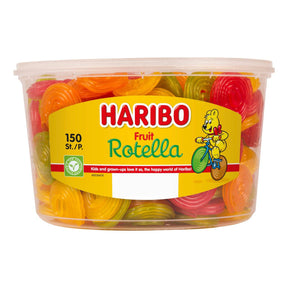 Haribo Fruit Gum Rotella Fruit - Worldwide Delivery - Order Online