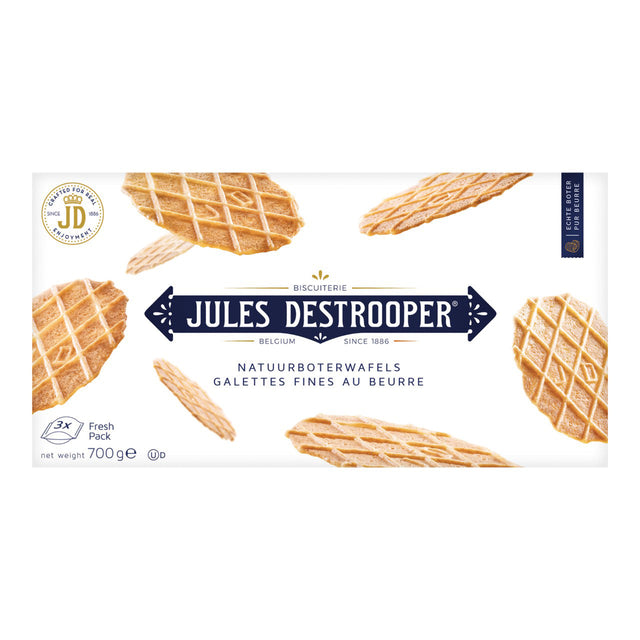 Jules Destrooper Butter Waffles Cooking fat 700g
