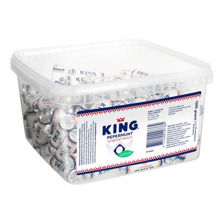 King Original Mini Peppermints Mint sweets 145 × 9g