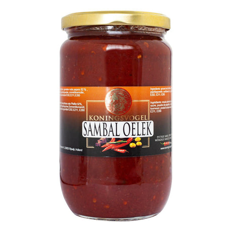 Koningsvogel Sambal Oelek XL - Worldwide Delivery - Order Online
