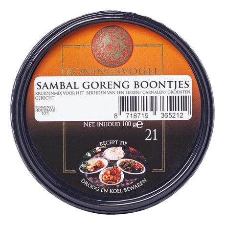 Koningsvogel Boemboe Sambal Goreng Mix - Worldwide Delivery - Order Online