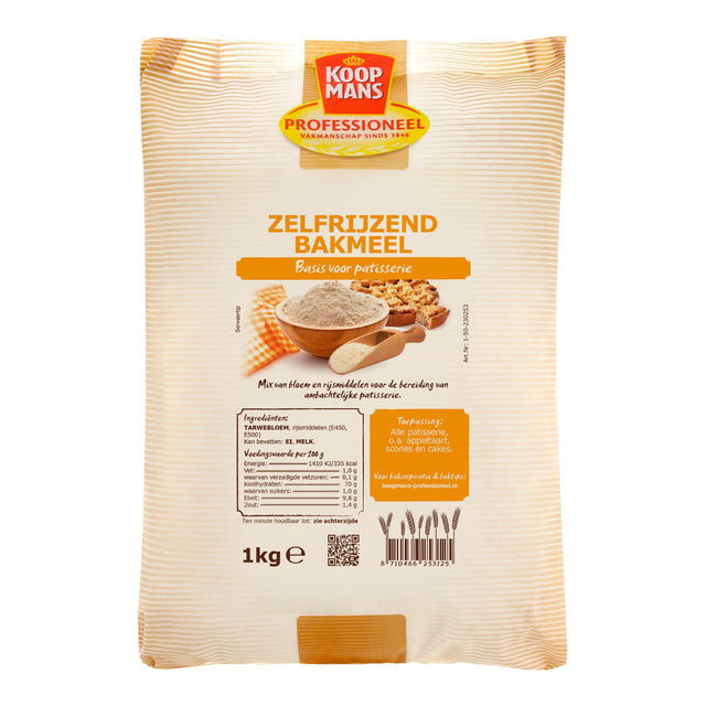 Koopmans Self-Rising Flour Base For Patisserie, 1kg