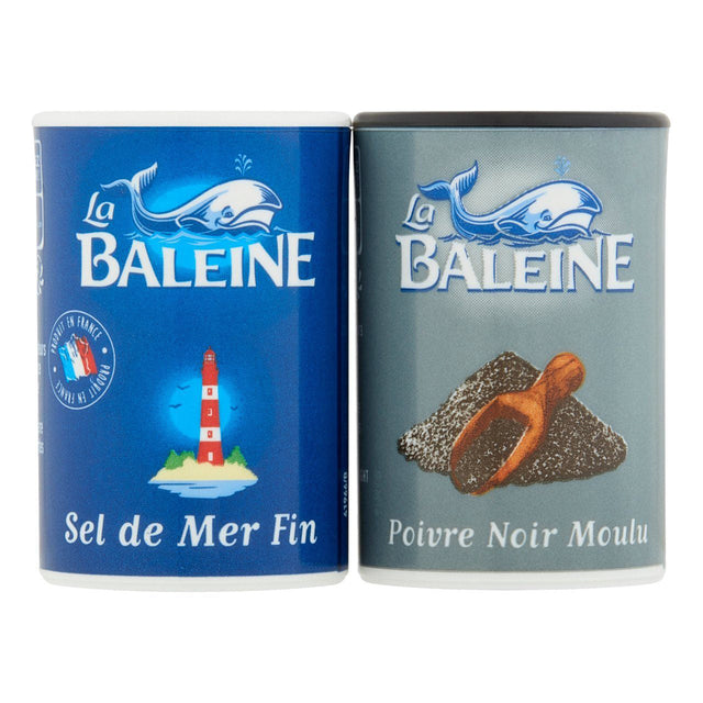 La Baleine Pepper-Sea Salt 2x34G - Worldwide Delivery - Order Online