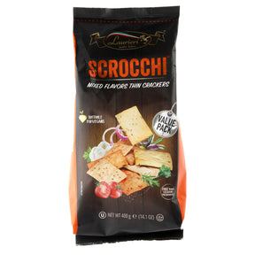 Laurieri Thin Crackers Mixed Flavors - Worldwide Delivery - Order Online