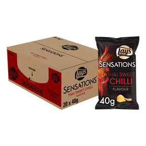 Lay's Thai Sweet Chilli Chips 20x40G - Worldwide Delivery - Order Online