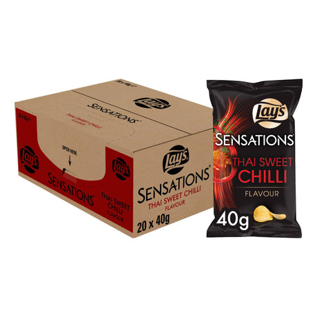 Lay's Thai Sweet Chilli Chips 20x40G - Worldwide Delivery - Order Online