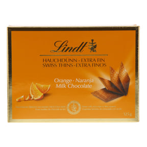 Lindt Chocolate Thins Orange - Worldwide Delivery - Order Online