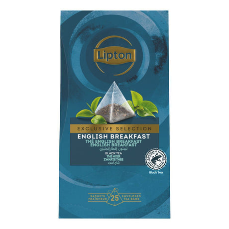 Lipton English Breakfast 25-Pack - Worldwide Delivery - Order Online