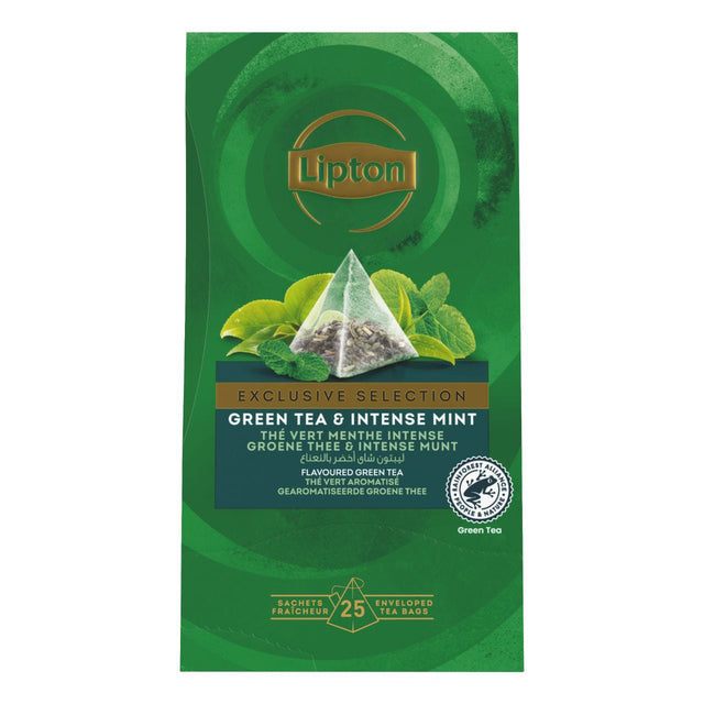 Lipton Green Tea Intense Coin 25-Pack - Worldwide Delivery - Order Online