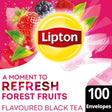 Lipton Black Tea Forest Fruits 100 Pack - Worldwide Delivery - Order Online