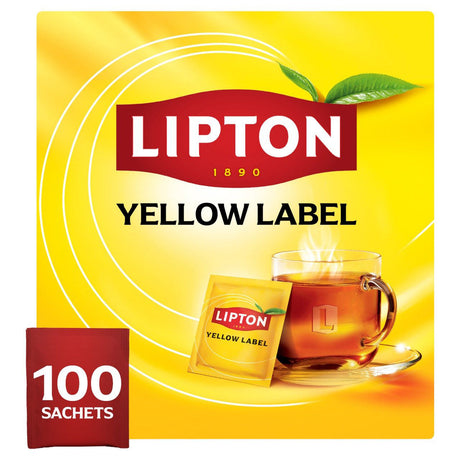 Lipton Tea Yellow Label 100-Pack - Worldwide Delivery - Order Online
