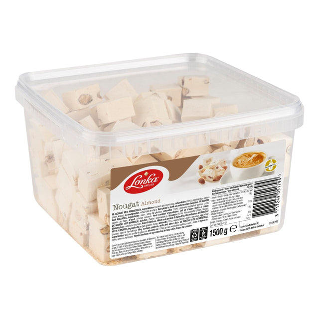 Lonka Nougat With Almonds Toffee and fudge, 1.5kg