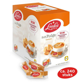 Lonka Fudge Karamel 240x10G - Worldwide Delivery - Order Online