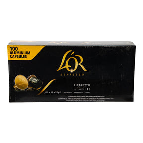 L'OR Capsules Ristreto 100 Pack - Worldwide Delivery - Order Online